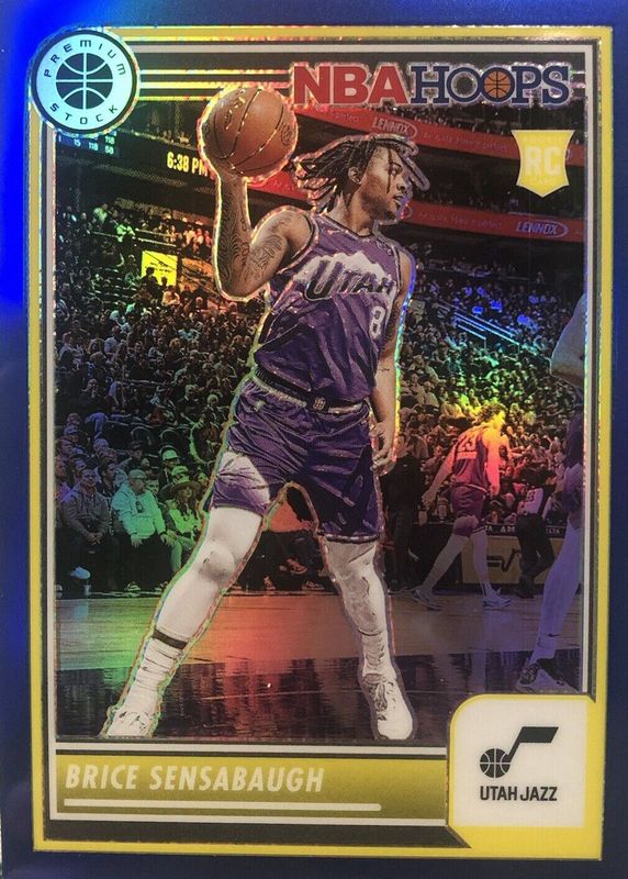 Brice Sensabaugh 2023 Hoops Premium Stock #225 Blue /120 Rookie RAW