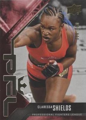 2022 Upper Deck PFL Professional Fighters League #25 Red /899