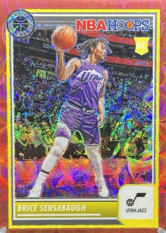 Brice Sensabaugh 2023 Hoops Premium Stock #225 Premium Red /88 Rookie RAW