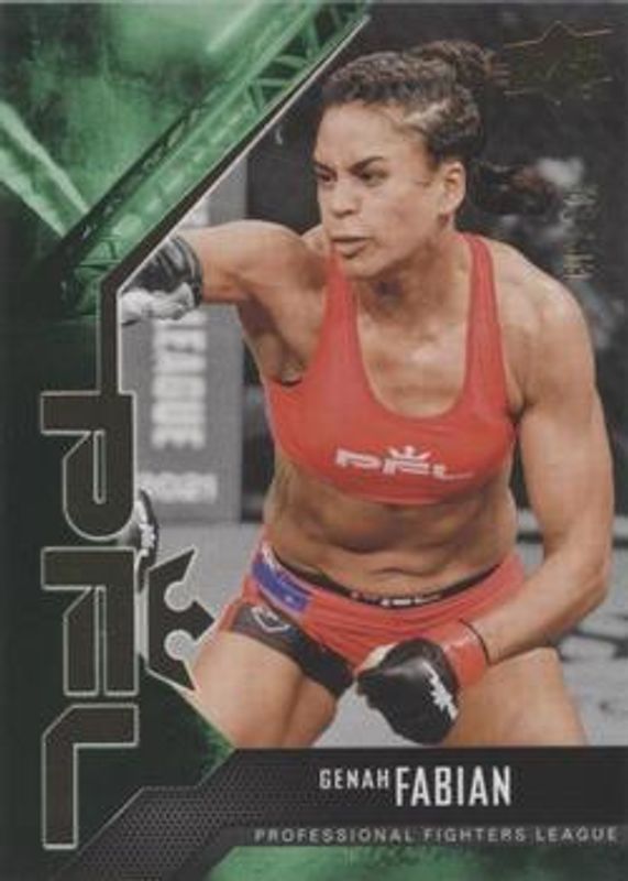 2022 Upper Deck PFL Professional Fighters League #24 Green /99