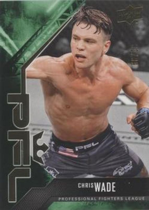 2022 Upper Deck PFL Professional Fighters League #18 Green /99