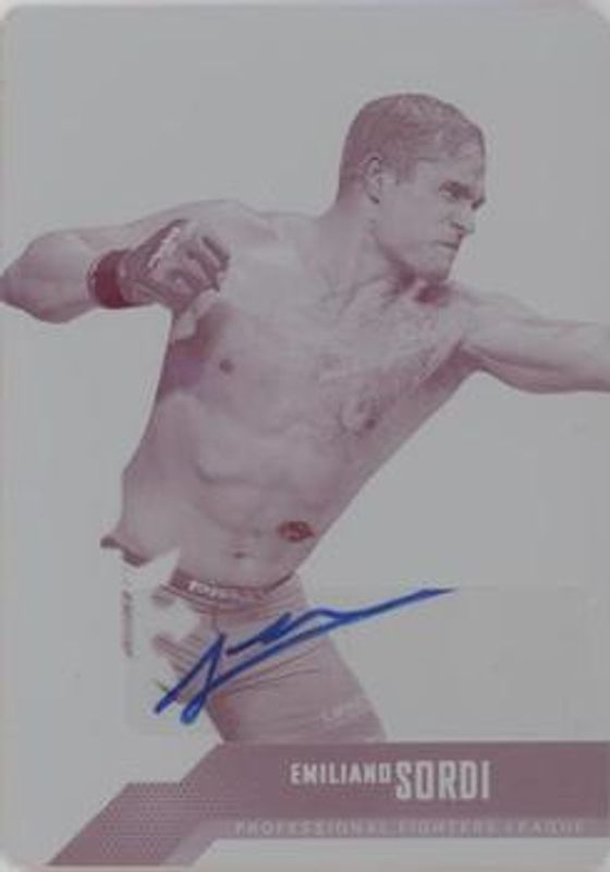 2022 Upper Deck PFL Professional Fighters League #13 Printing Plates Magenta /1