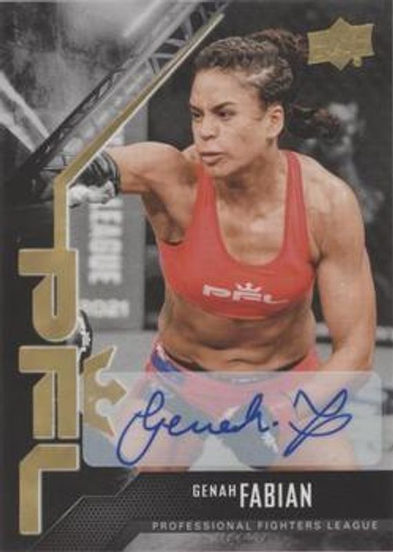 2022 Upper Deck PFL Professional Fighters League #24 Autographs
