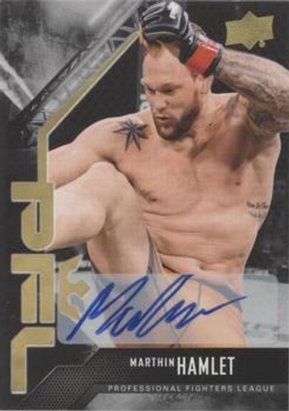 2022 Upper Deck PFL Professional Fighters League #7 Autographs