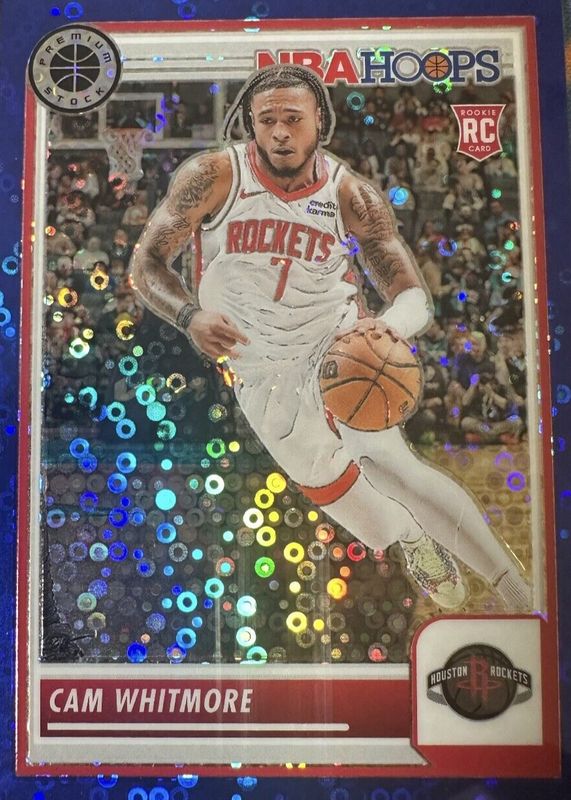 Cam Whitmore 2023 Hoops Premium Stock #109 Blue Disco /99 Rookie RAW