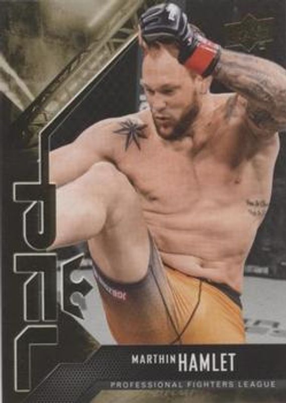2022 Upper Deck PFL Professional Fighters League #7 Gold