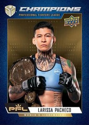 2022 Upper Deck PFL Match Dated Moments #C-1 PFL Champions Achievements - Blue