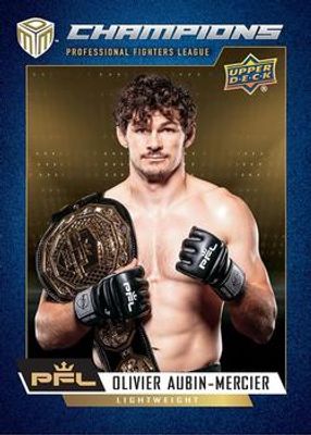 2022 Upper Deck PFL Match Dated Moments #C-4 PFL Champions Achievements - Blue