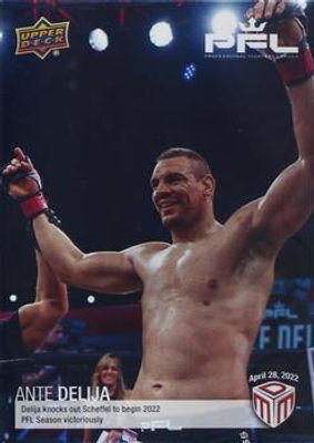 2022 Upper Deck PFL Match Dated Moments #7 Base