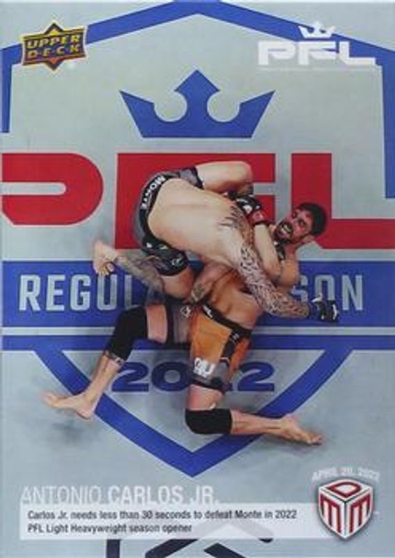 2022 Upper Deck PFL Match Dated Moments #1 Base