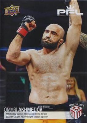 2022 Upper Deck PFL Match Dated Moments #4 Base