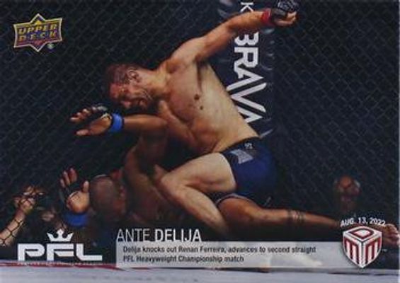 2022 Upper Deck PFL Match Dated Moments #30 Base