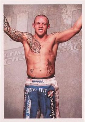 2011 Panini UFC Stickers Brazil #14 Base
