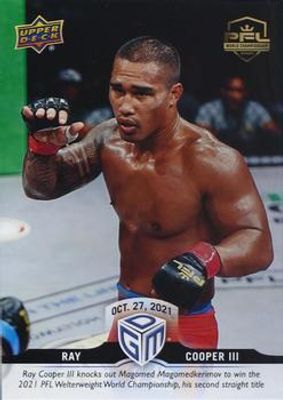 2021 Upper Deck PFL Championship Moments #WC-RC Base