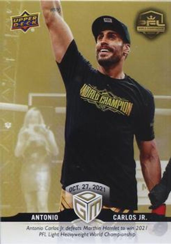 2021 Upper Deck PFL Championship Moments #WC-AC Gold