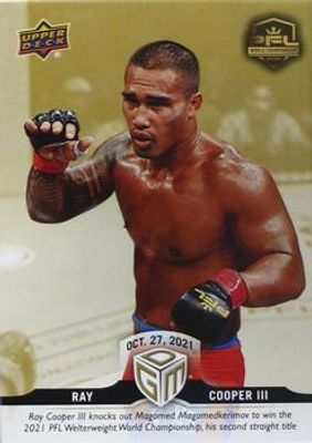 2021 Upper Deck PFL Championship Moments #WC-RC Gold