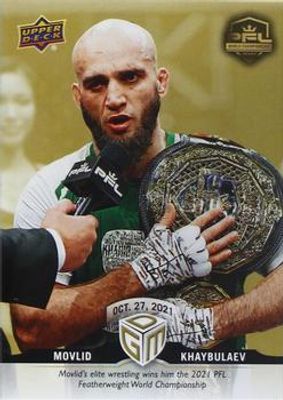 2021 Upper Deck PFL Championship Moments #WC-MK Gold