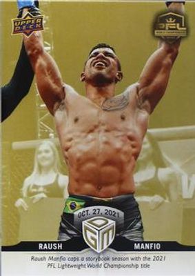 2021 Upper Deck PFL Championship Moments #WC-RM Gold