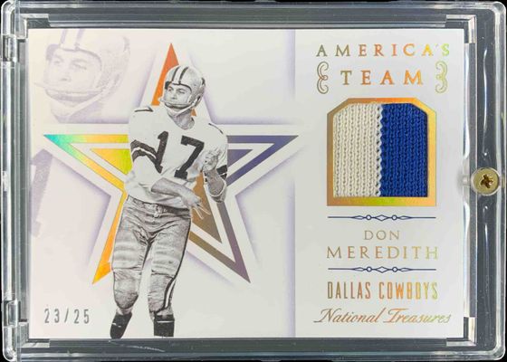2015 National Treasures #AT-DM America's Team Memorabilia - Prime /25