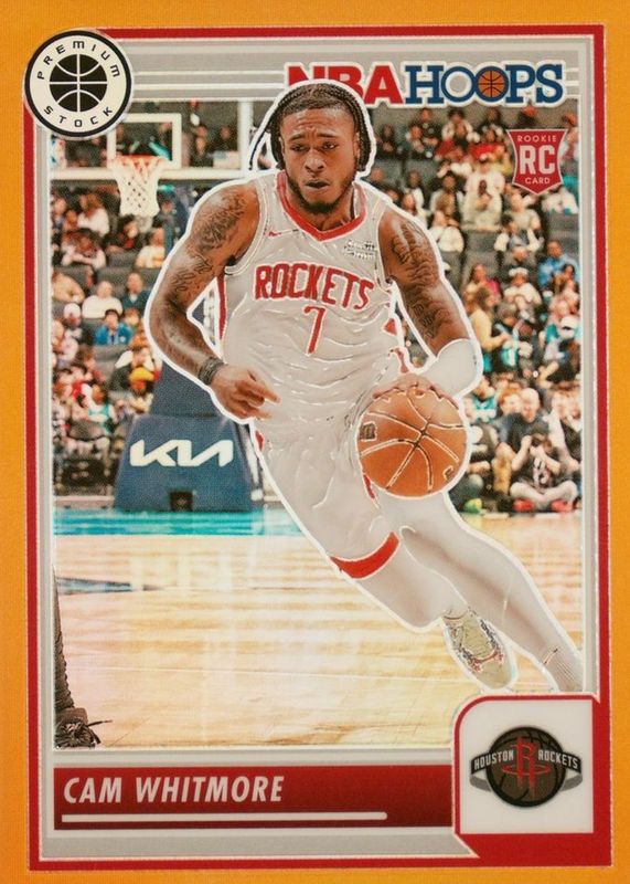 Cam Whitmore 2023 Hoops Premium Stock #109 Orange /299 Rookie RAW