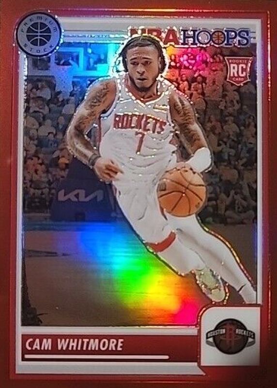 Cam Whitmore 2023 Hoops Premium Stock #109 Red /275 Rookie RAW
