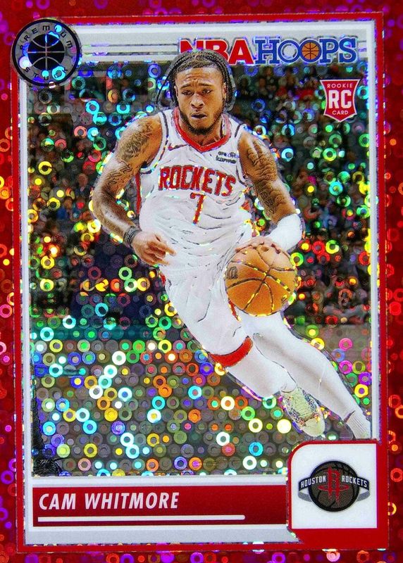 Cam Whitmore 2023 Hoops Premium Stock #109 Red Disco /149 Rookie RAW