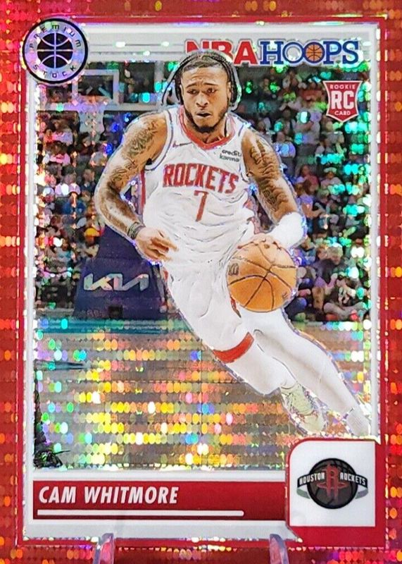 Cam Whitmore 2023 Hoops Premium Stock #109 Red Pulsar Rookie RAW