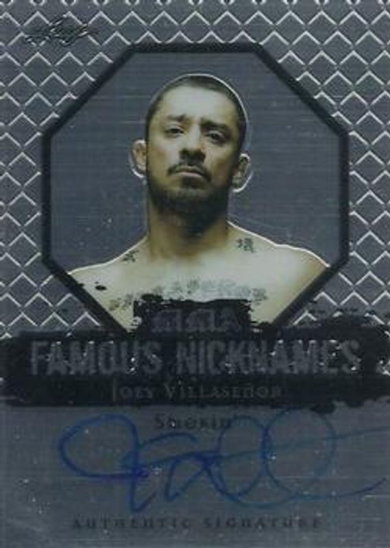 2011 Leaf Metal #FN-JV1 Nicknames