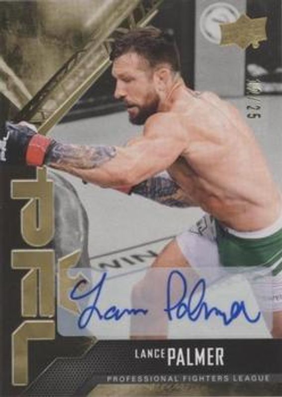 2022 Upper Deck PFL Professional Fighters League #2 Autographs Gold /25