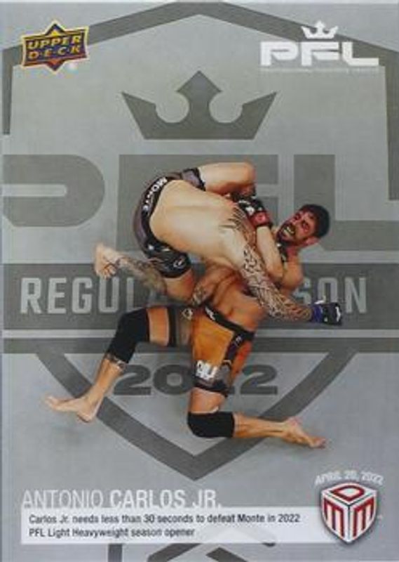 2022 Upper Deck PFL Match Dated Moments #S1 Silver