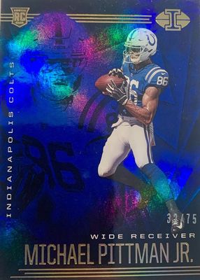 2020 Illusions #23 Trophy Collection Blue /75