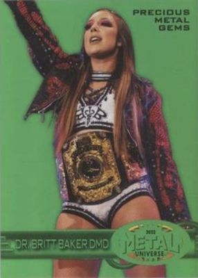 2022 Skybox Metal Universe AEW #R-8 '97 Retro - Precious Metal Gems Green /10