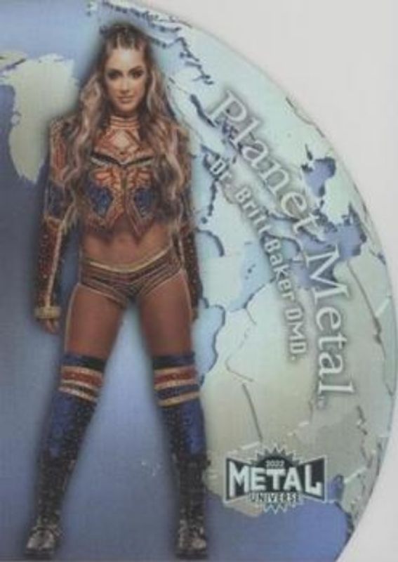 2022 Skybox Metal Universe AEW #PM-21 Planet Metal