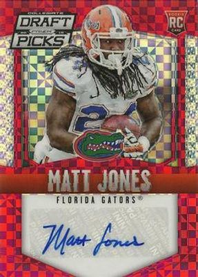 2015 Prizm Draft Picks #223 Autographs - Red Power