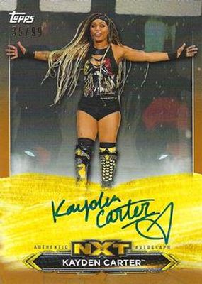 2020 Topps WWE NXT #A-KC NXT Roster Autographs - Bronze /99