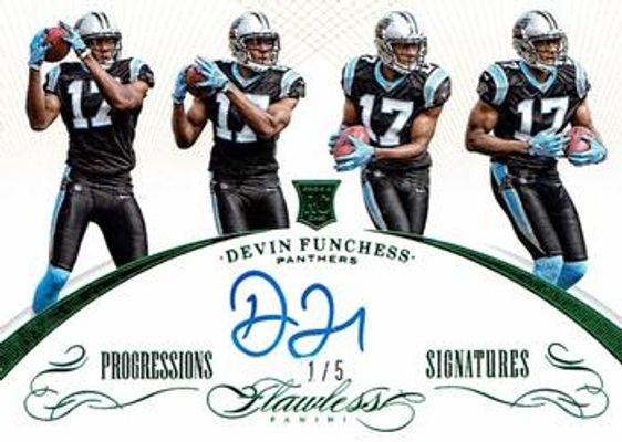 2015 Flawless #FPS-DF Flawless Progressions Signatures - Emerald /5