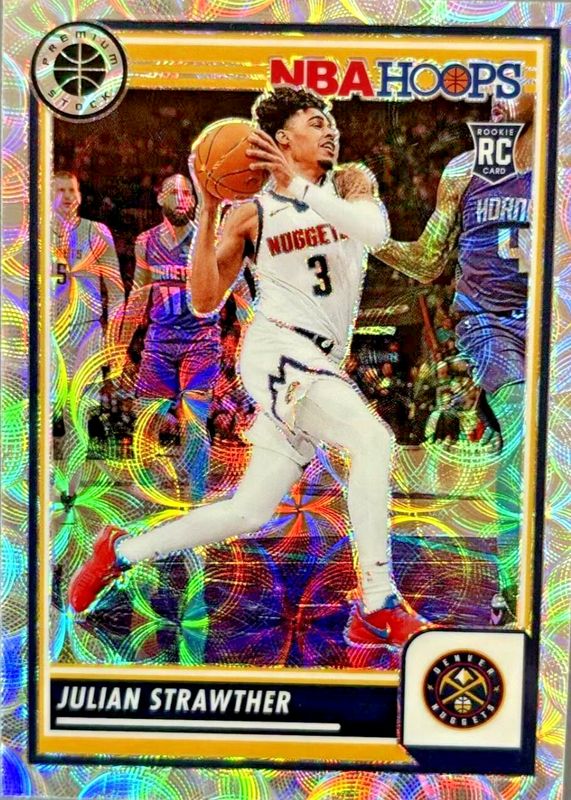 Julian Strawther 2023 Hoops Premium Stock #213 Premium Rookie RAW