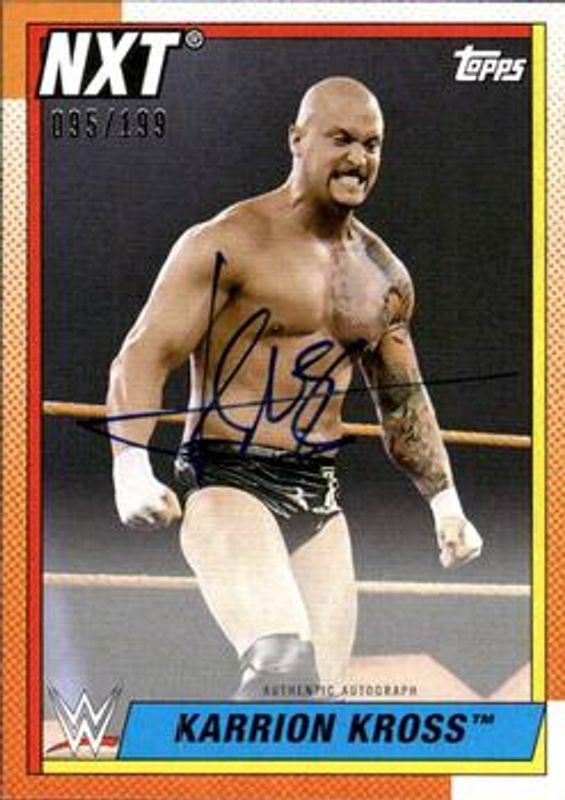 2021 Topps WWE Heritage #A-KA Autographs /199