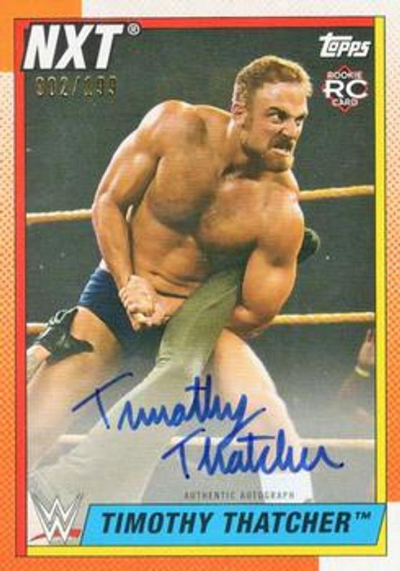 2021 Topps WWE Heritage #A-TT Autographs /199