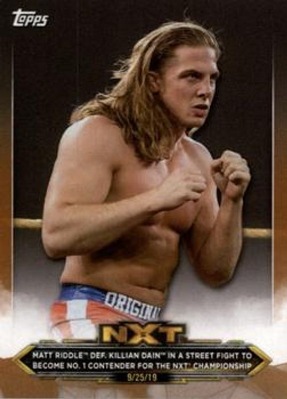 2020 Topps WWE NXT #32 Bronze