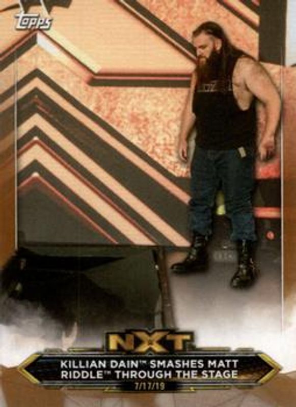 2020 Topps WWE NXT #8 Bronze