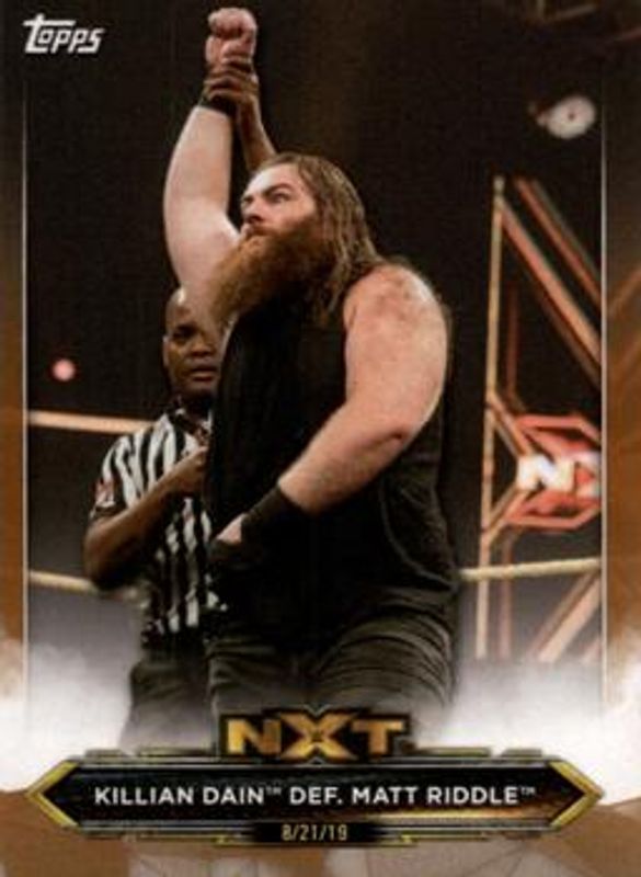 2020 Topps WWE NXT #21 Bronze