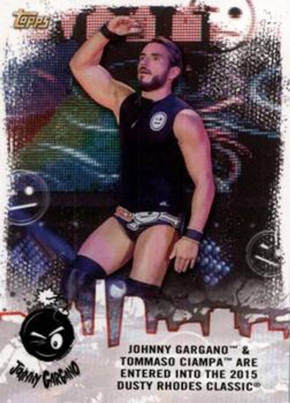 2020 Topps WWE NXT #JG-1 Johnny Gargano Tribute