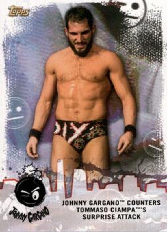 2020 Topps WWE NXT #JG-19 Johnny Gargano Tribute