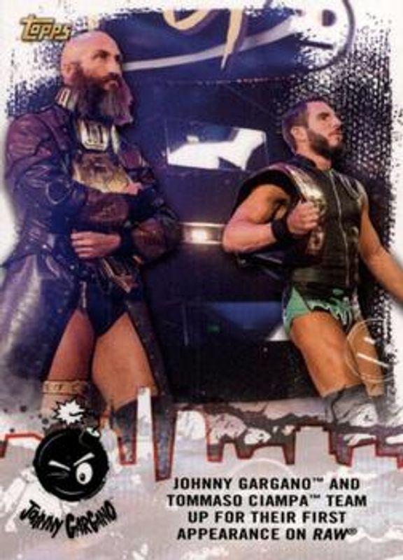 2020 Topps WWE NXT #JG-17 Johnny Gargano Tribute