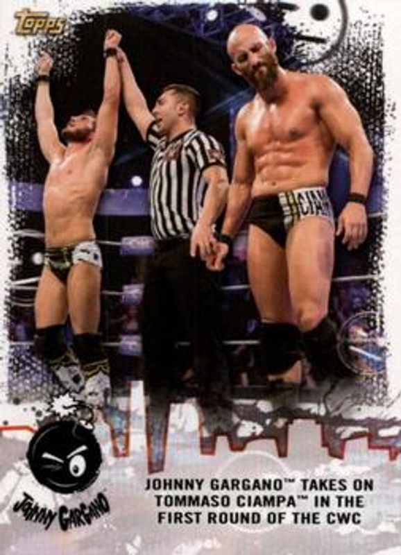 2020 Topps WWE NXT #JG-3 Johnny Gargano Tribute