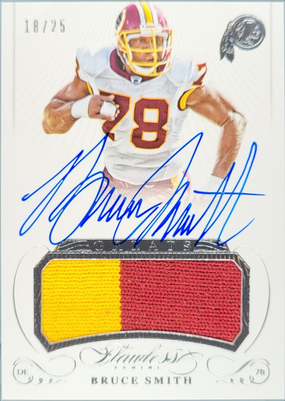 2015 Flawless #GPA-BS Greats Patches Autographs /25