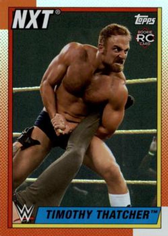 2021 Topps WWE Heritage #94 Rainbow Foil