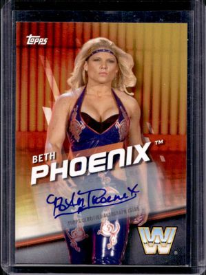 2016 Topps WWE Divas Revolution #11 Autographs - Gold /10