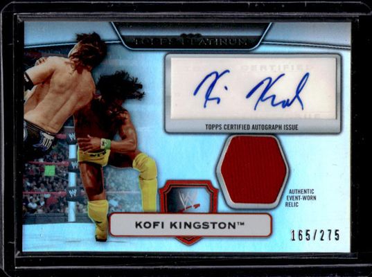 2010 Topps Platinum #59 Autographs Relics /275